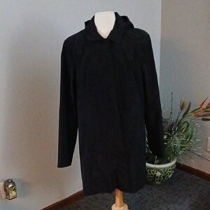 Relativity Classic Black Trench Coat